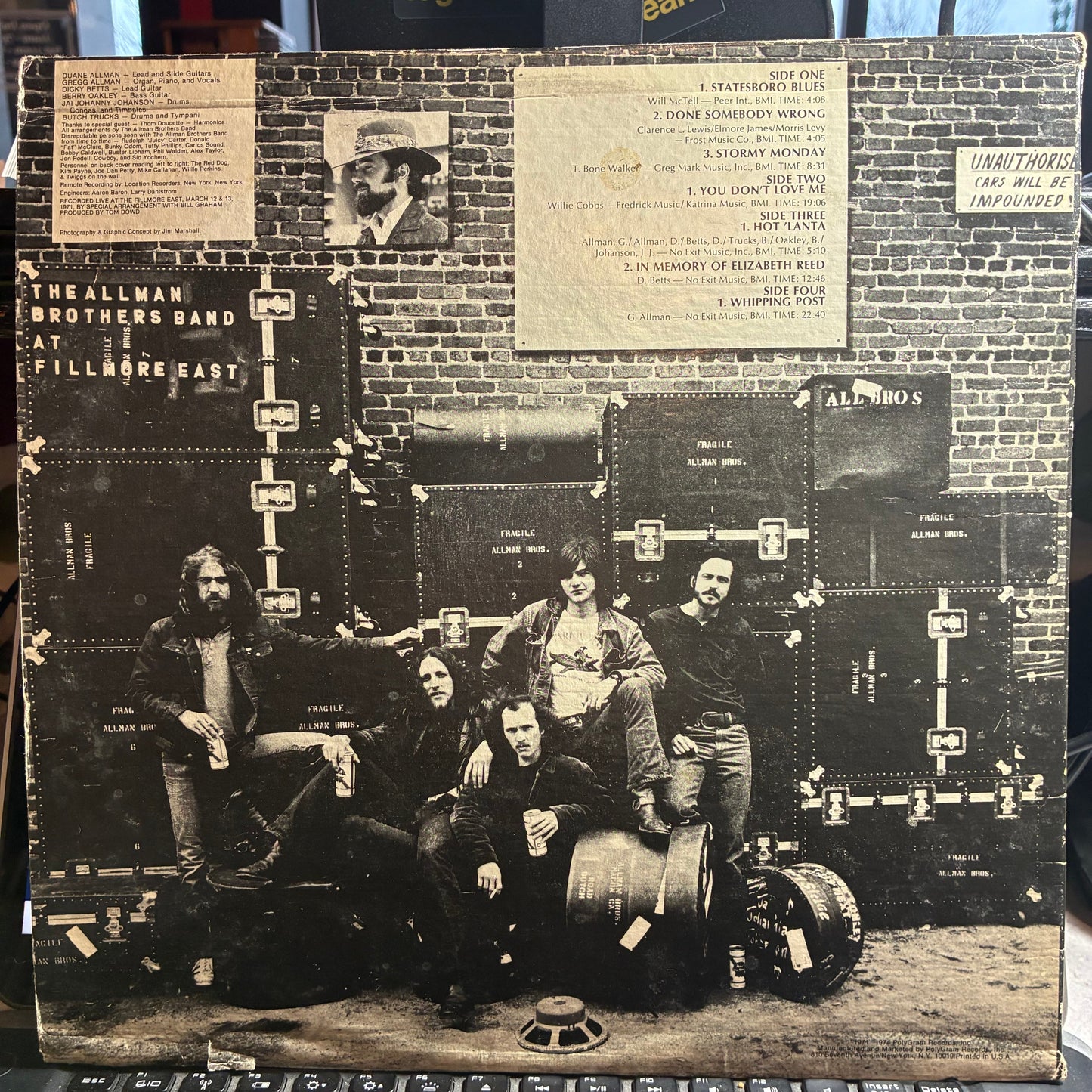 The Allman Brothers Band - The Allman Brothers Band At Fillmore East (2x VINYL) | Very Good Plus (VG+) Excellent (EX)