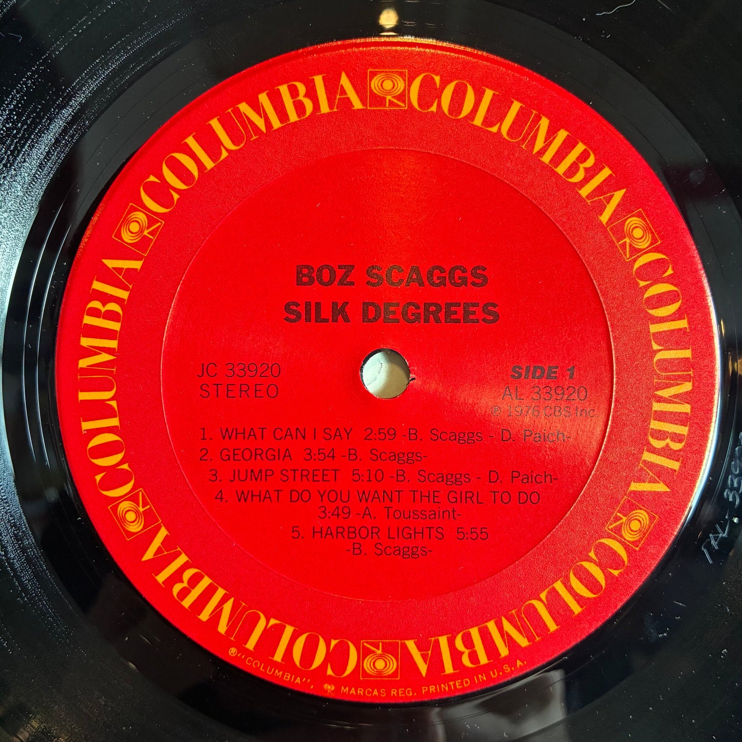 Boz Scaggs - Silk Degrees (VINYL) | Very Good Plus (VG+) Very Good Plus (VG+)