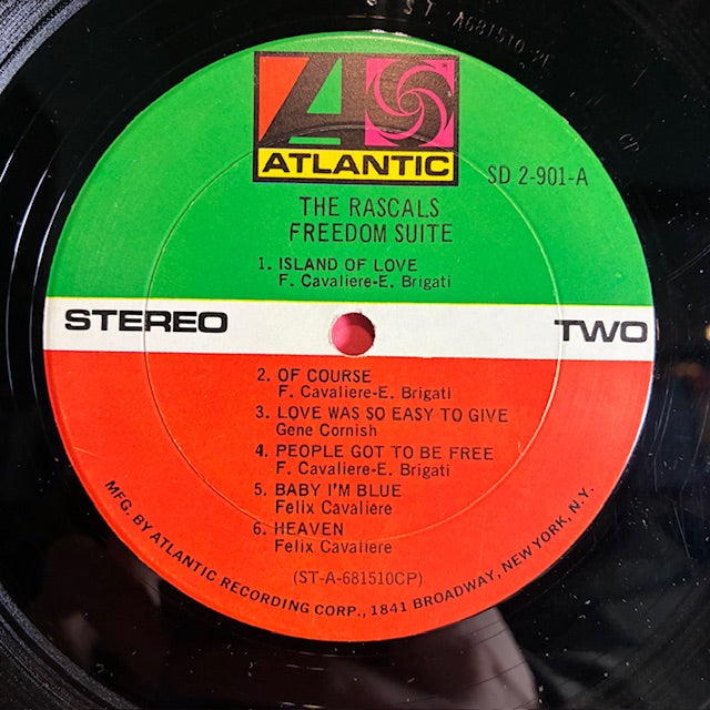 The Rascals - Freedom Suite (2xVINYL) | Very Good Plus (VG+) Very Good Plus (VG+)