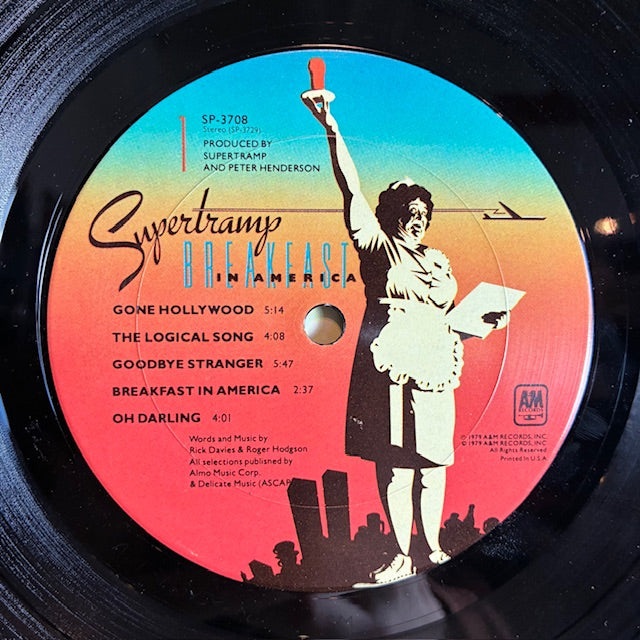 Supertramp - Breakfast In America (VINYL) | Very Good Plus (VG+) Very Good Plus (VG+)