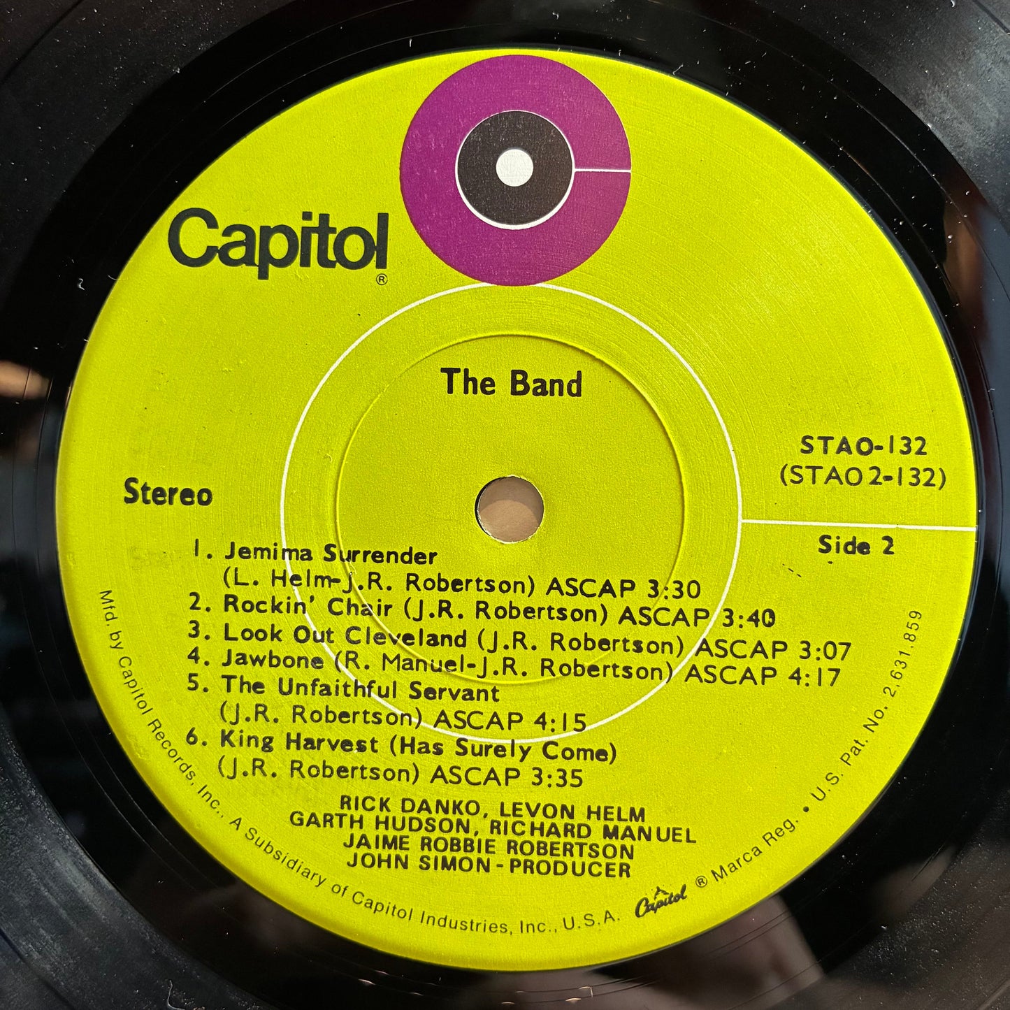 The Band - The Band (VINYL) | Very Good Plus (VG+) Excellent (EX)