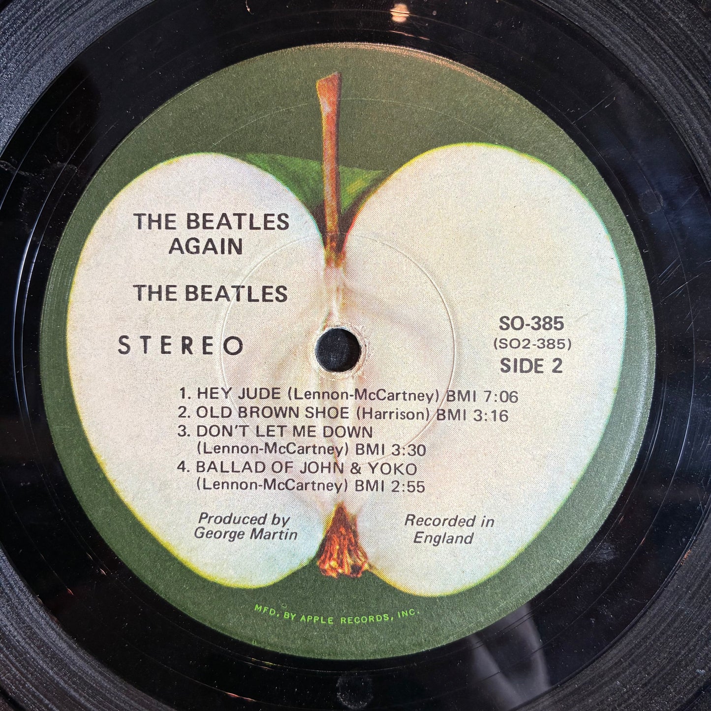 The Beatles - Hey Jude (The Beatles Again) (VINYL) | Very Good (VG) Excellent+ (EX+)