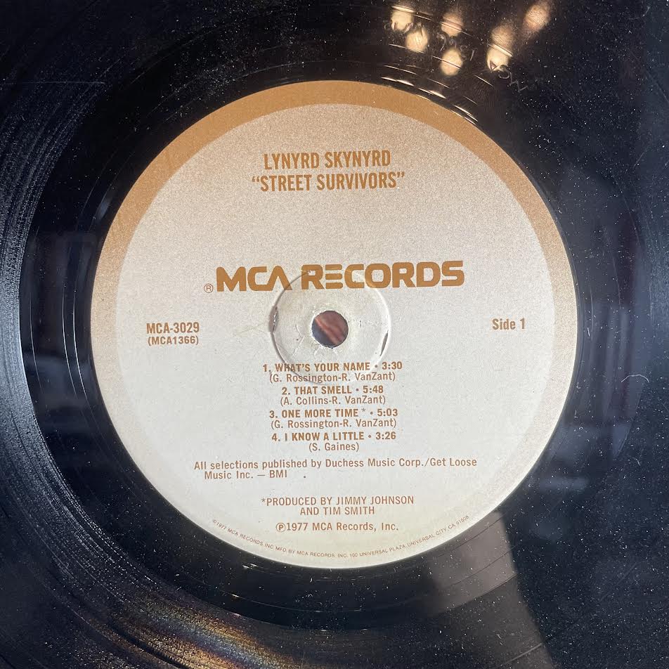 Lynyrd Skynyrd - Street Survivors (VINYL) | Very Good (VG) Very Good Plus (VG+)