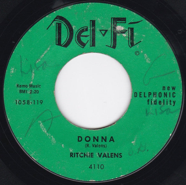 Ritchie Valens - Donna / La Bamba (7" VINYL) | Very Good (VG) Generic
