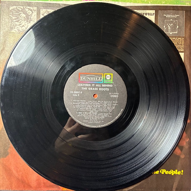 The Grass Roots - Leaving It All Behind (VINYL) | Very Good (VG) Very Good (VG)