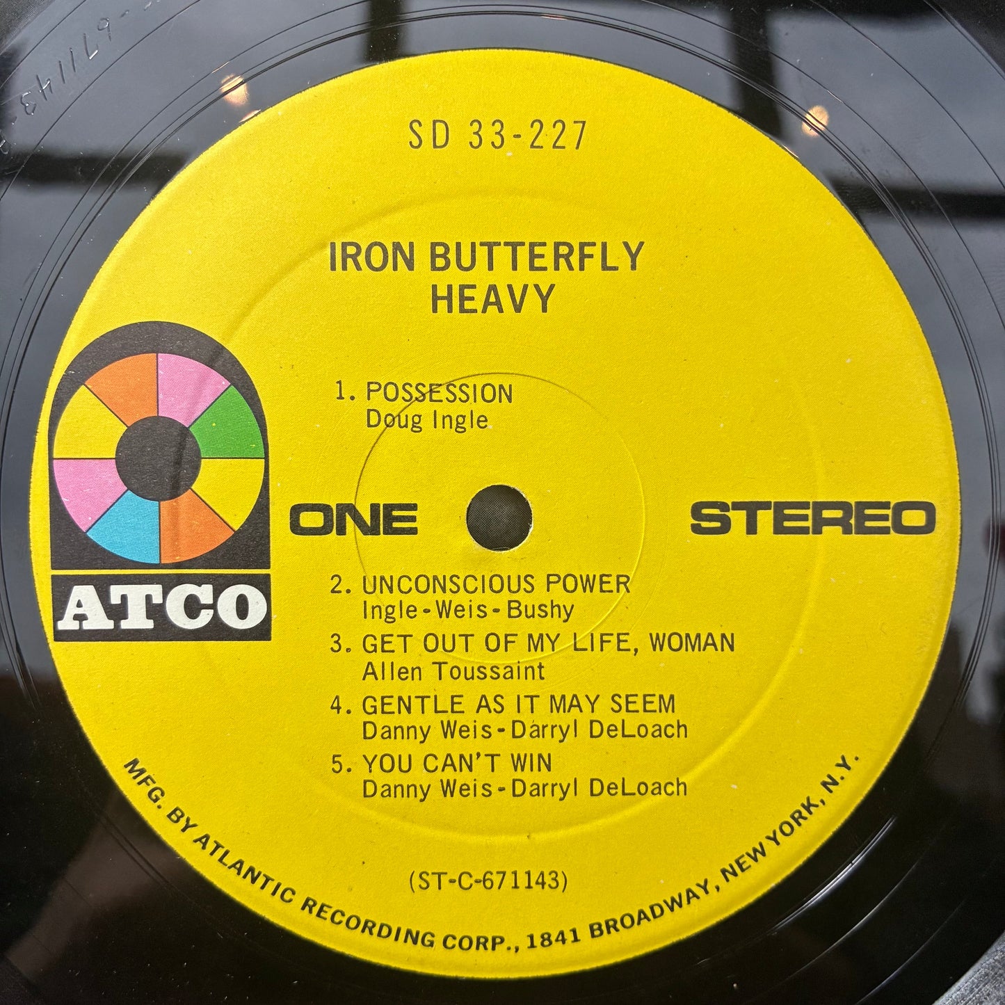 Iron Butterfly - Heavy (VINYL) | Very Good (VG) Very Good (VG)