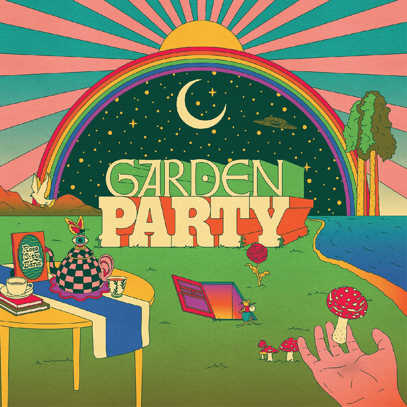 Rose City Band - Garden Party (Indie Exclusive Clear With Purple Vinyl) |