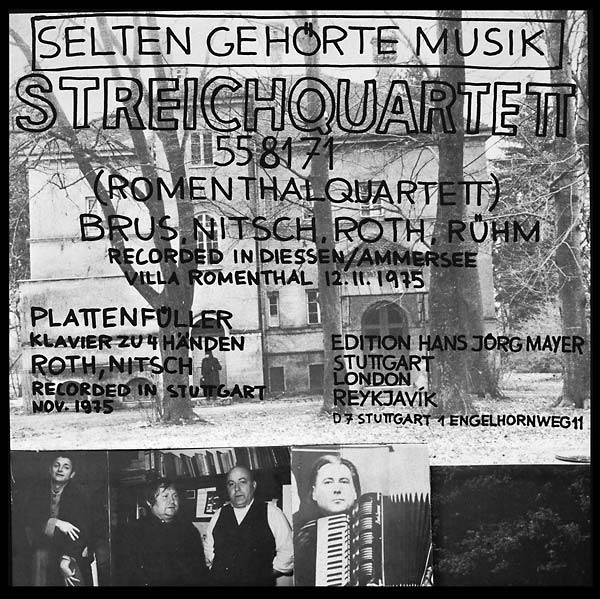 Streichquartett 558171 (Romenthalquartett) |