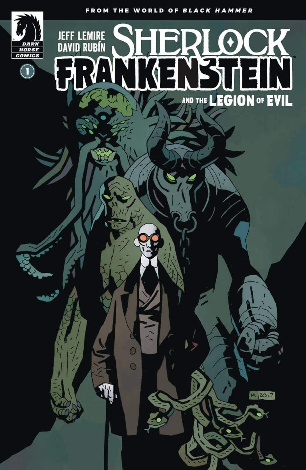 Sherlock Frankenstein #1 Mignola Variant