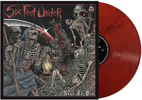 Six Feet Under - Next To Die (Red Black Smoke VINYL) | Mint (M) Mint (M)