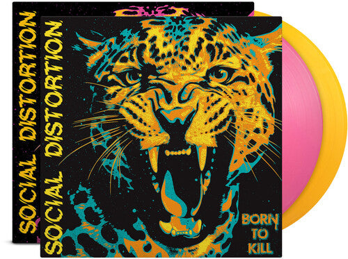 Social Distortion - Born To Kill (IEX Pink & Yellow 2xVinyl) | Mint (M) Mint (M)