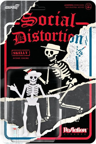 Super7 - Social Distortion ReAction Figure - Skelly (Collectible, Figure, Action Figure) |