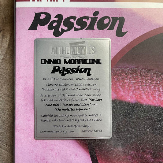 Ennio Morricone - Passion (COLOR VINYL) | Mint (M) Mint (M)