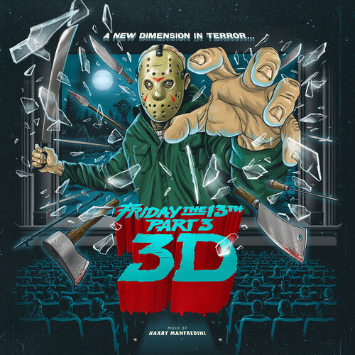Harry Manfredini - Friday The 13th Part III (Original Soundtrack)(RED BLUE VINYL) | Mint (M) Mint (M)