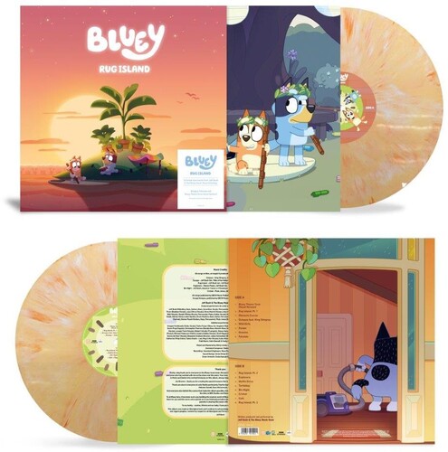 Bluey - Bluey Rug Island (SUNSET ORANGE VINYL) | Mint (M) Mint (M)