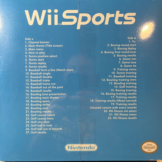 Kazumi Totaka - Wii Sports (PROMO WHITE VINYL) | NEW Mint (M) Mint (M)