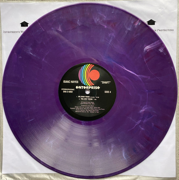 Isaac Hayes - Shaft (2xPURPLE VINYL) | Excellent+ (EX+) Excellent+ (EX+)