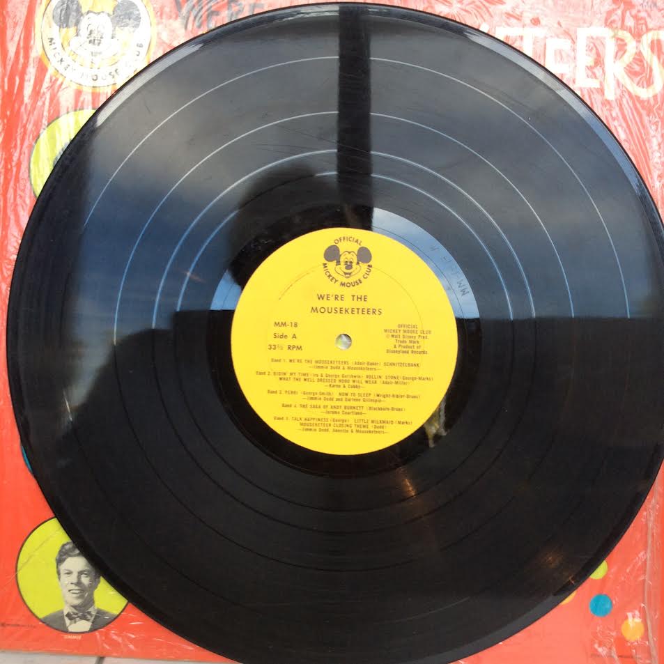 The Mouseketeers - We're The Mouseketeers (VINYL) | Good Plus (G+) Excellent (EX)