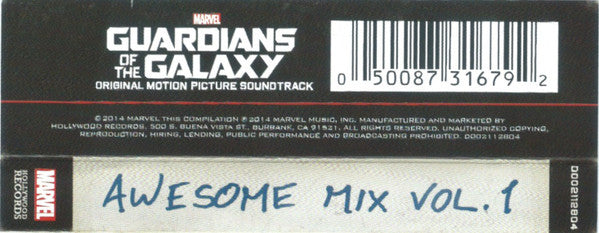 Various - Guardians Of The Galaxy: Awesome Mix Vol. 1 (CASSETTE) | Near Mint (NM or M-) Near Mint (NM)