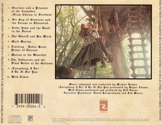 Michael Kamen - Robin Hood: Prince Of Thieves (Original Motion Picture Soundtrack) (CD) | Near Mint (NM) Near Mint (NM)