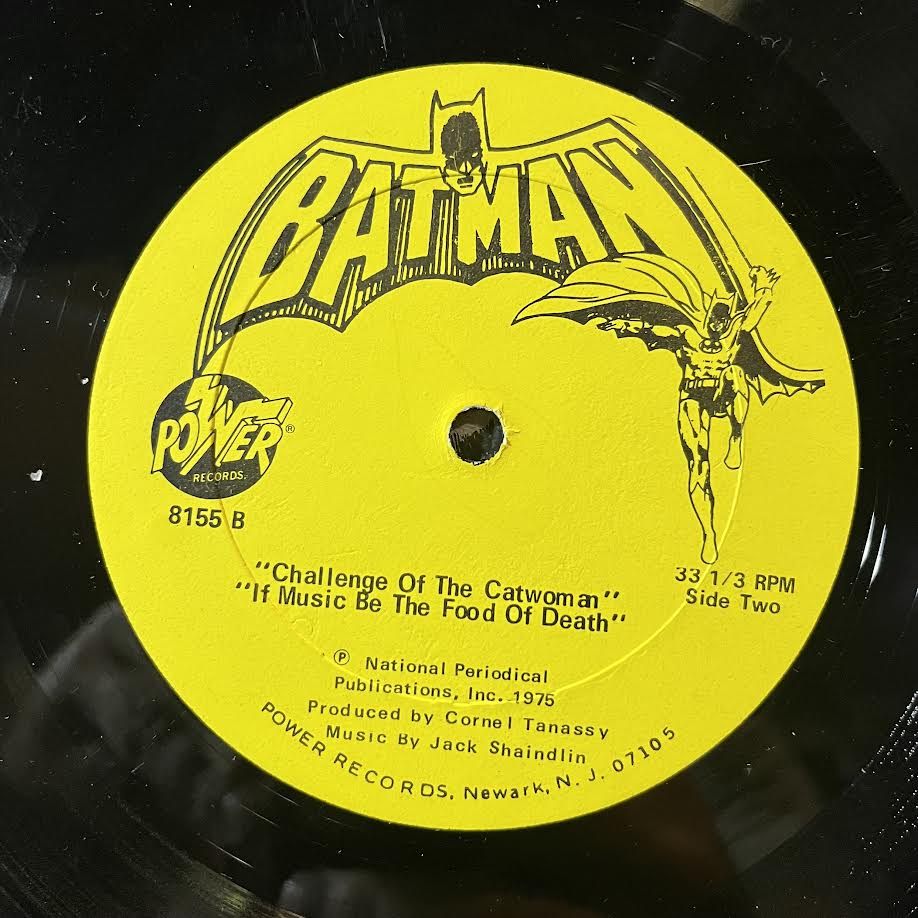 Unknown Artist - Batman (VINYL) | Very Good (VG) Excellent+ (EX+)