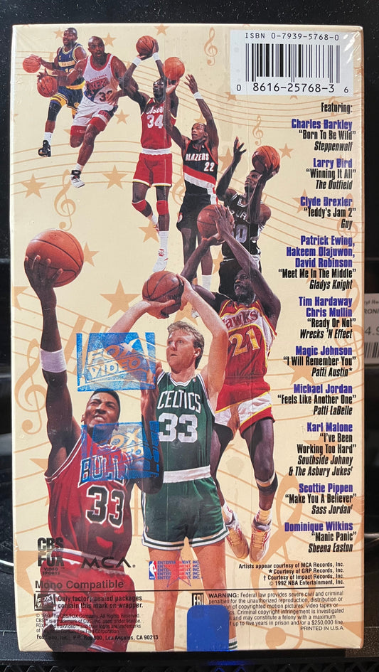 NBA - 1992 SUPERSTARS VHS TAPE STARRING MICHAEL JORDAN |