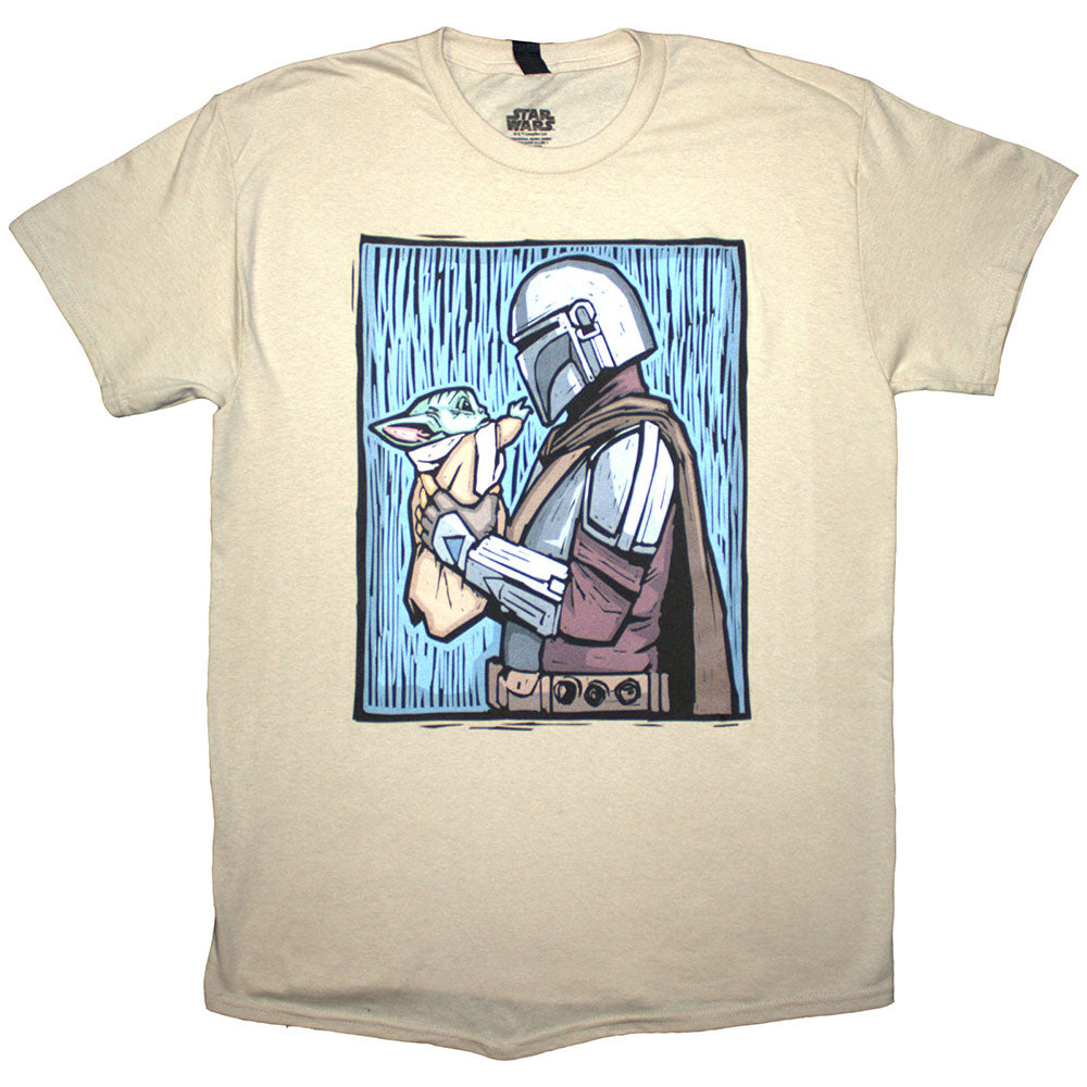 Star Wars - The Mandalorian Holding Grogu |