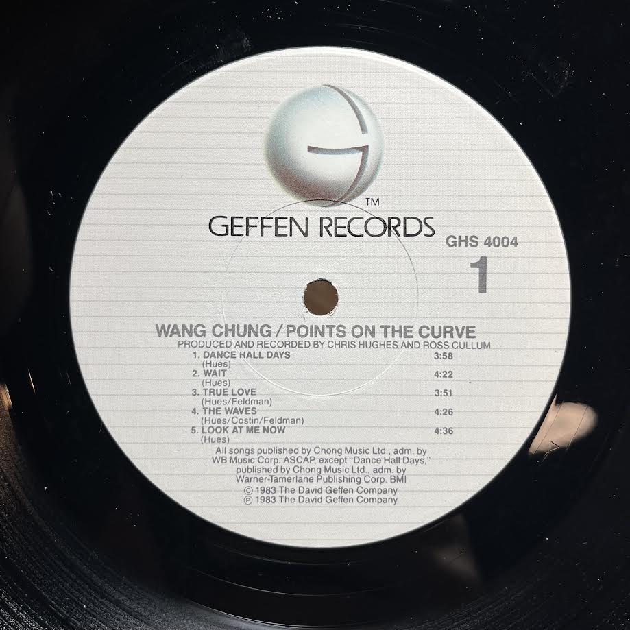 Wang Chung - Points On The Curve (VINYL) | Near Mint- (NM-) Near Mint (NM)