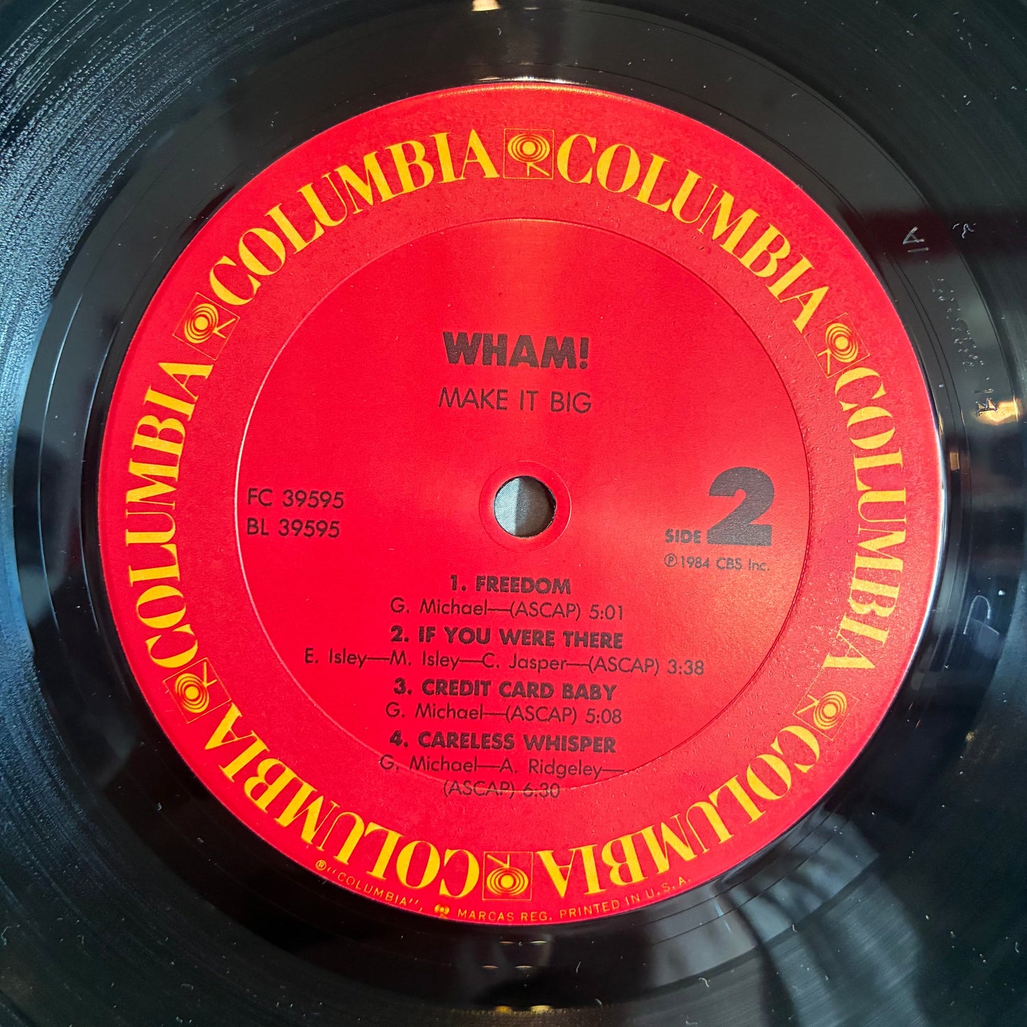 Wham! - Make It Big (VINYL) | Near Mint (NM or M-) Excellent (EX)