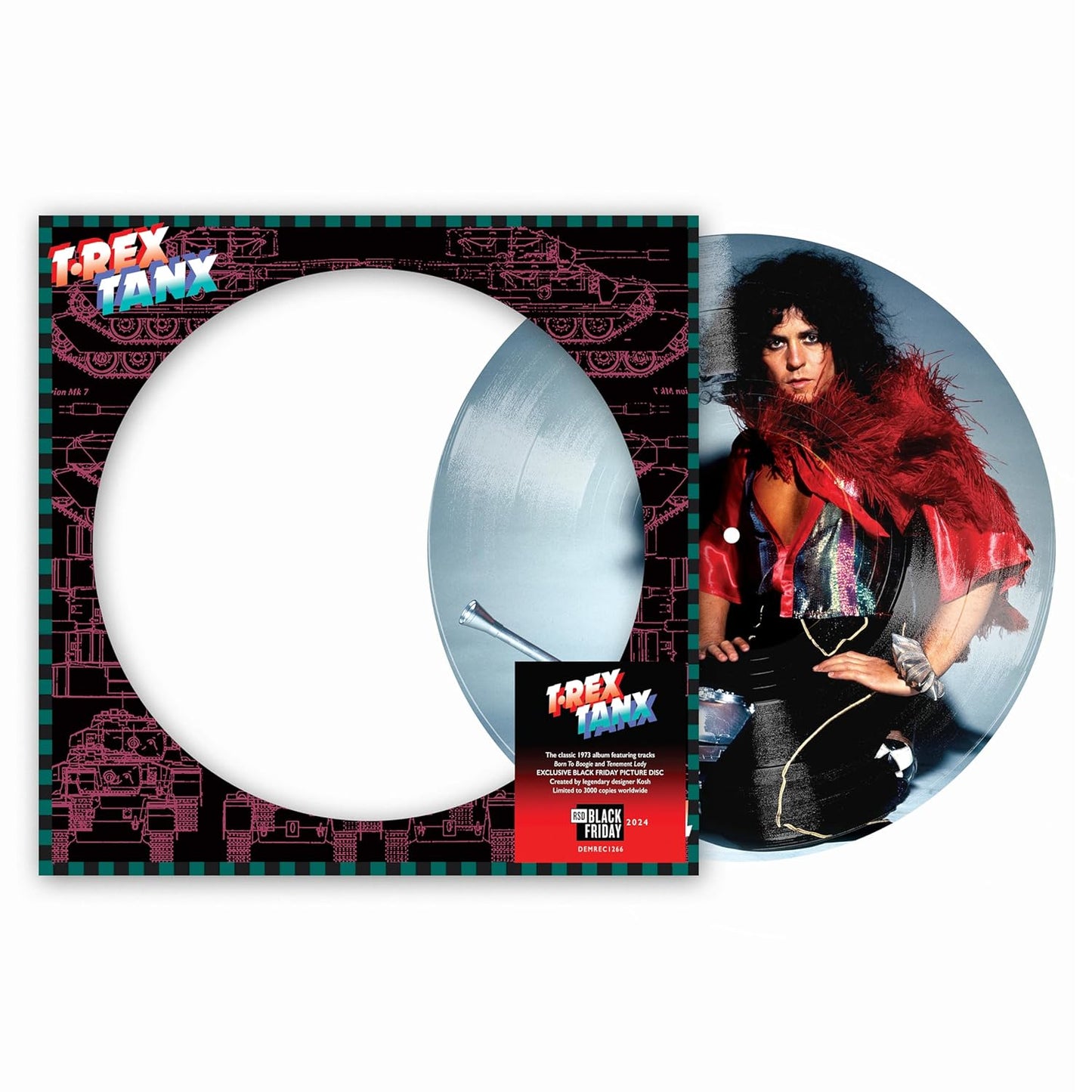T. Rex - Tanx (Limited Edition, Picture Disc Vinyl) (Black Friday 2024) |