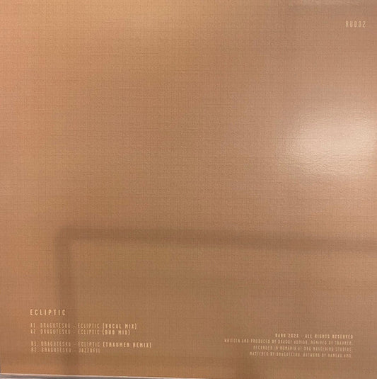 Ecliptic (VINYL *TRAUMER*) | Mint (M) Mint (M)