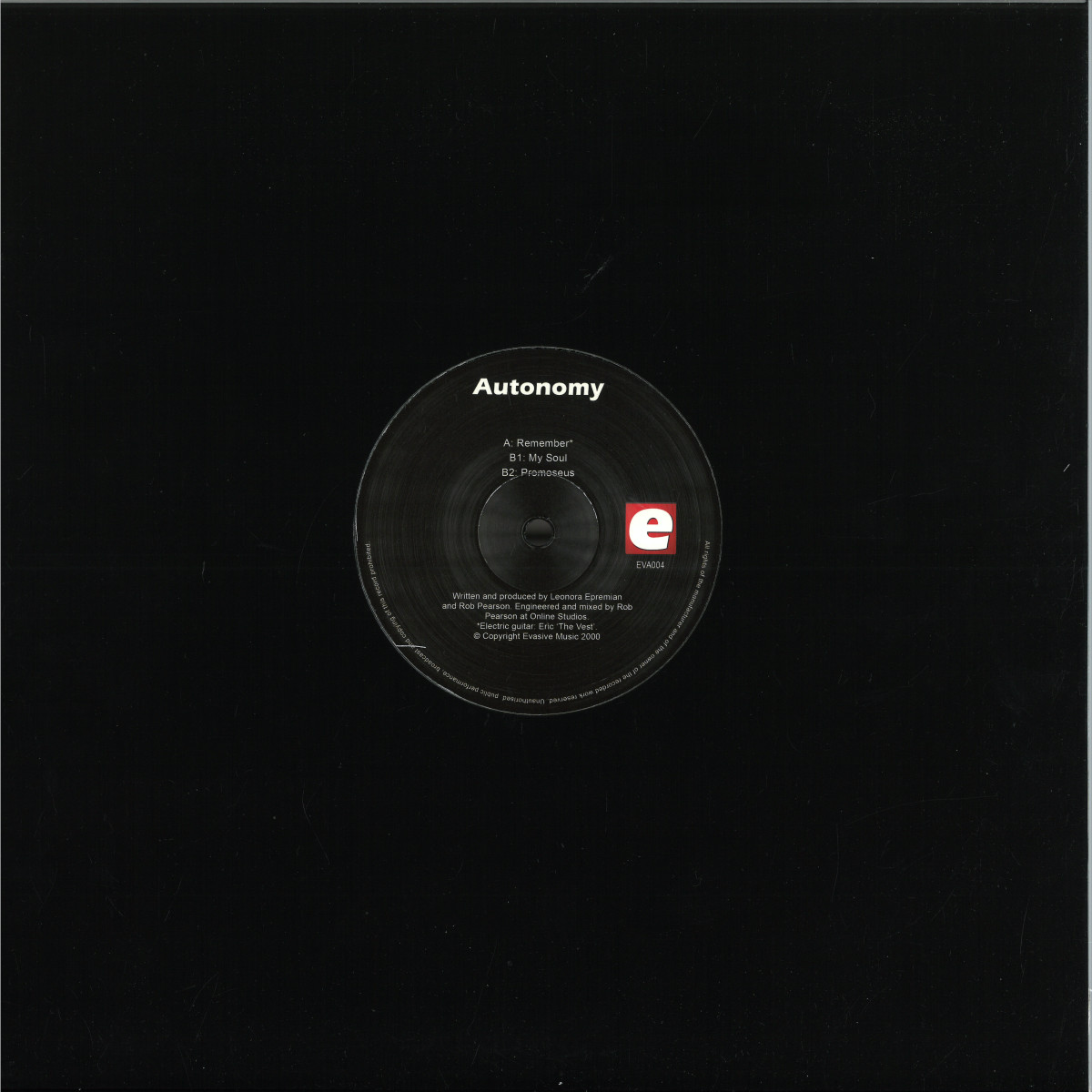 Autonomy - Autonomy (VINYL) | Mint (M) Mint (M)