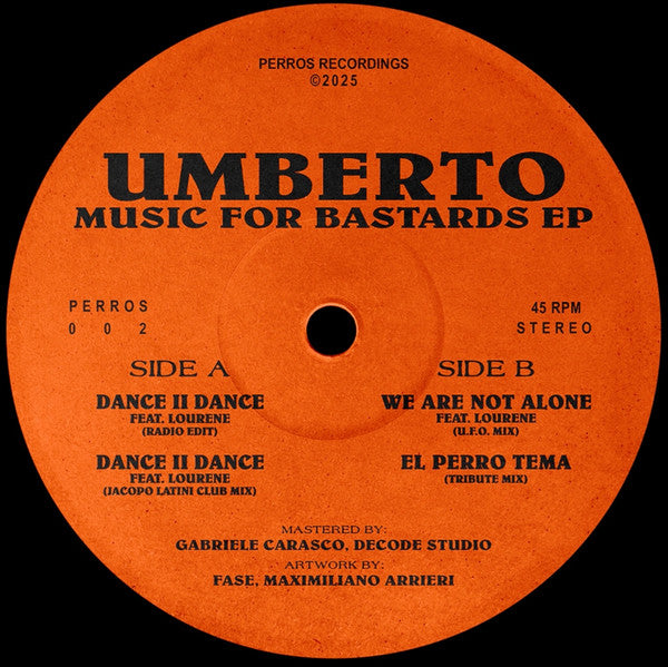 Music For Bastards EP (VINYL) | Mint (M) Mint (M)