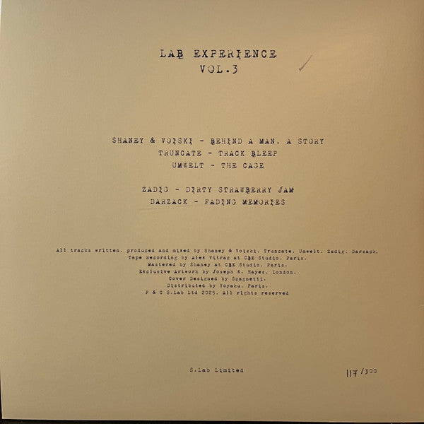 Lab Experience Vol. 3 (VINYL) |