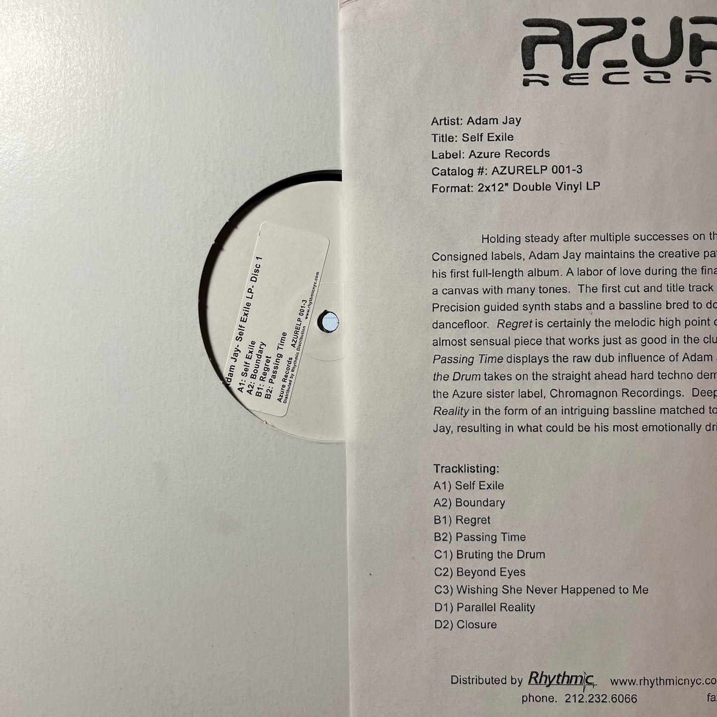 Self Exile (2xVINYL) | Mint (M) Generic
