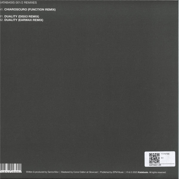 Sanna Mun - Katabasis 001 / 002 Remixes (VINYL) | Mint (M) Mint (M)