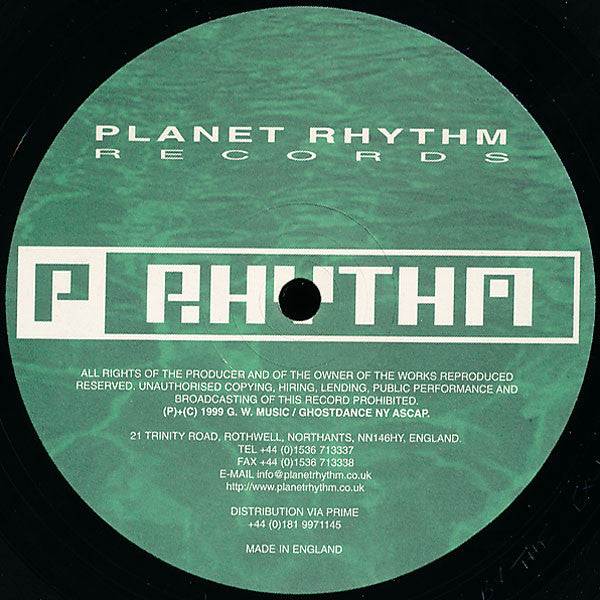 Bluelight Isms - Toxic City EP (VINYL) | Excellent (EX) Generic