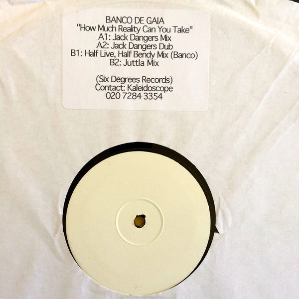 Banco De Gaia - How Much Reality Can You Take? (12" VINYL) | Generic