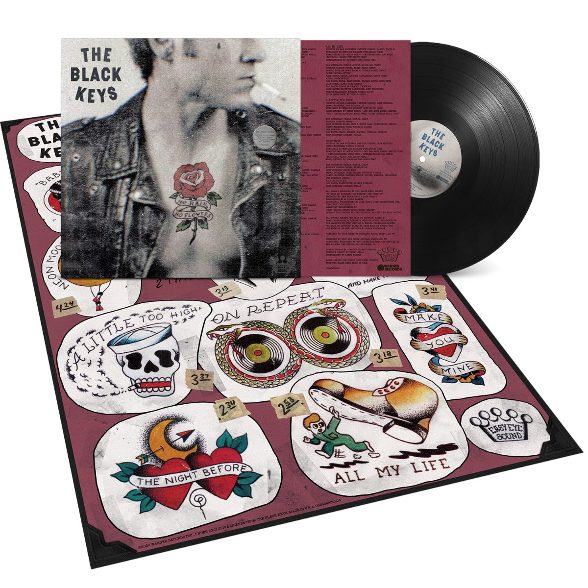 No Rain, No Flowers (PREORDER 08/08/2025) ( Black Vinyl w/Poster) | Mint (M) Mint (M)