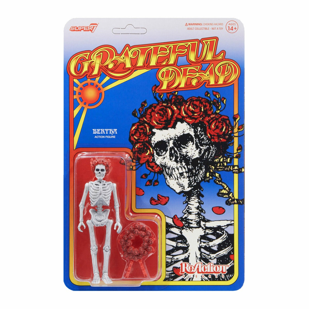 Super7 - Grateful Dead ReAction Figure Wave 1 - Bertha (Collectible, Figure, Action Figure) |