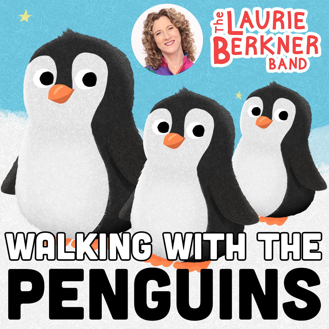 Laurie Berkner - (PRESALE 6/26/26) Walking With The Penguins (CD) | Mint (M) Mint (M)