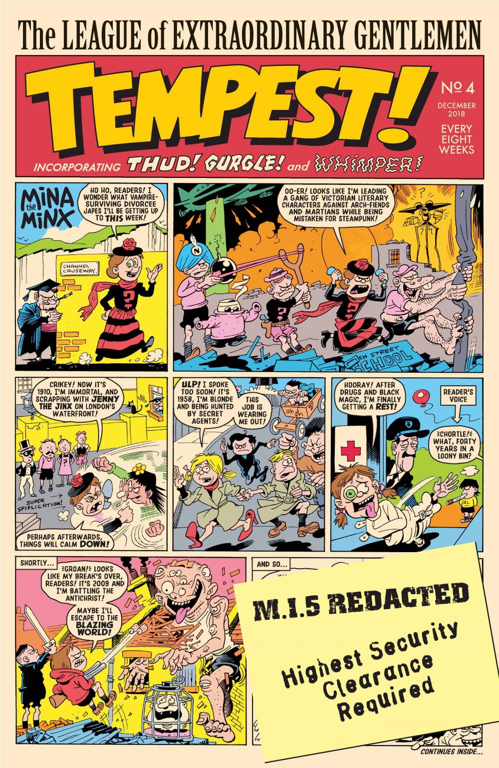 The League of Extraordinary Gentlemen (Vol IV): The Tempest #4