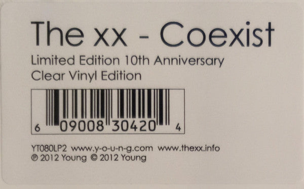 Coexist: 10th Anniversary (CLEAR VINYL) | Mint (M) Mint (M)