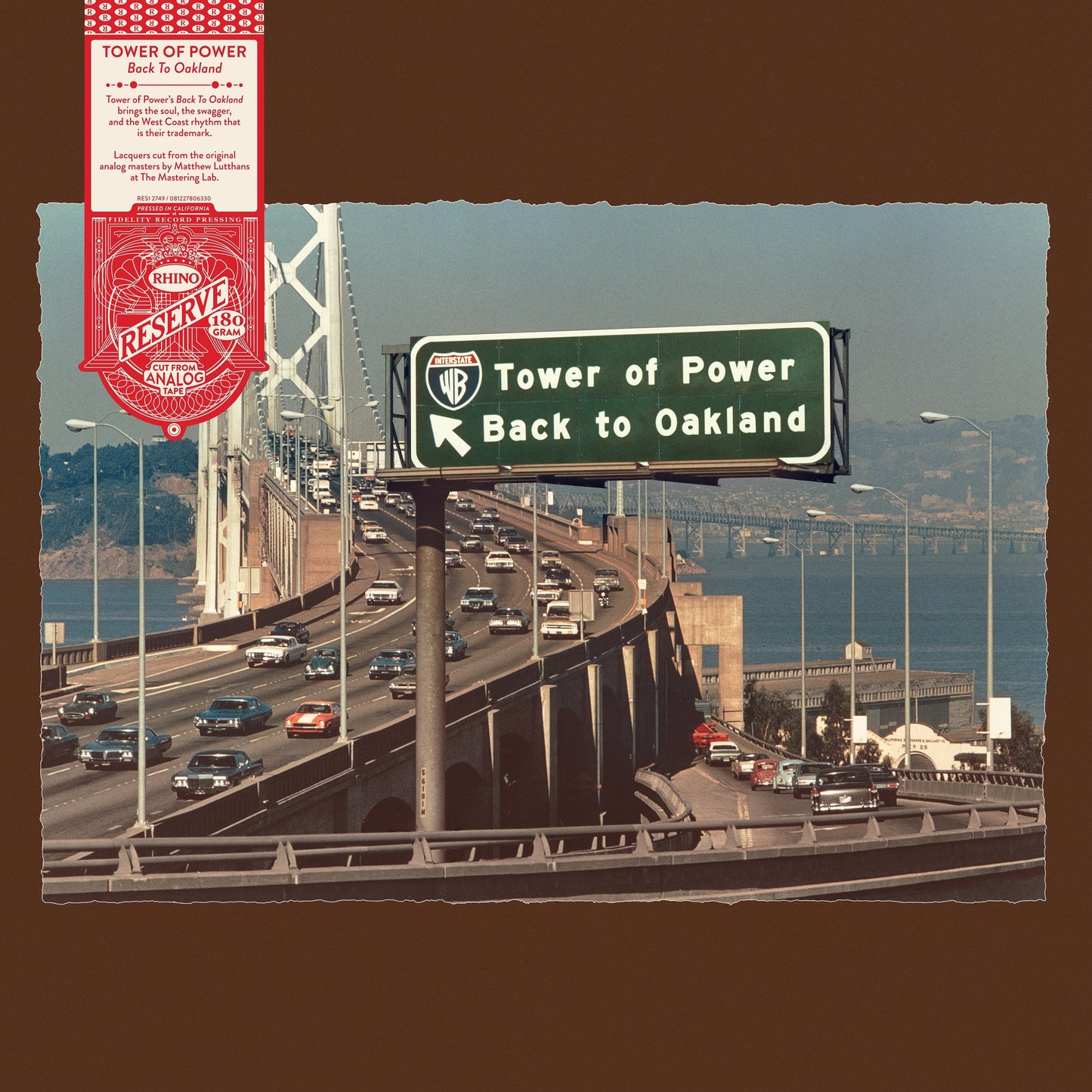 Tower of Power - (PRE-ORDER 1/30/26) Back To Oakland (Limited Edition, Audiophile, 180 Gram Vinyl, Brick & Mortar Exclusive) |