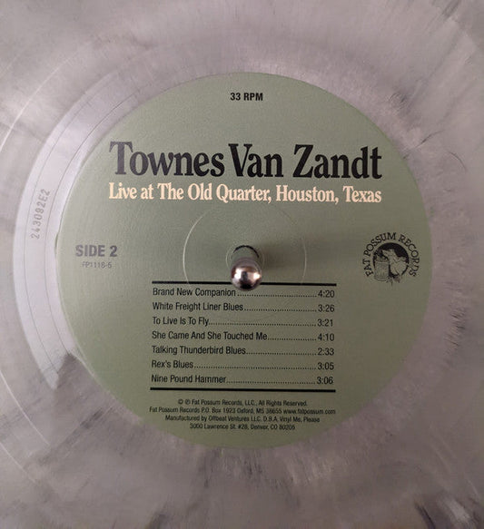 Live At The Old Quarter, Houston, Texas (COLOR VINYL) | Mint (M) Mint (M)