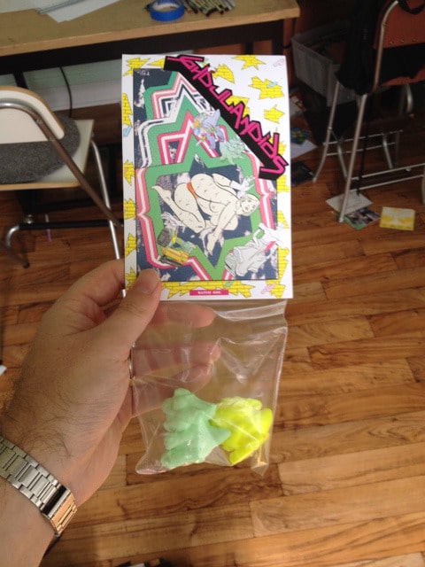 Ghoulanoids Figures and Book Set