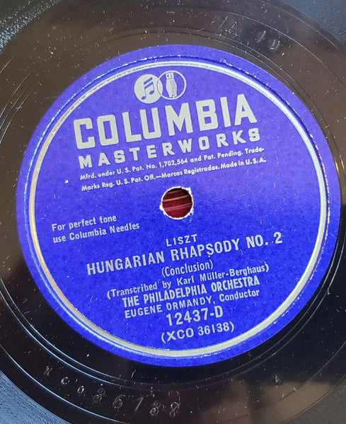 Various - 16 78 RPM 12" CLASSICAL RECORDS - LIST IN DESCRIPTION | Very Good (VG) Very Good Plus (VG+)