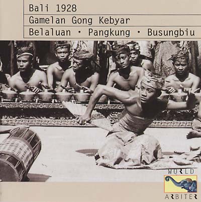 Bali 1928: Gamelan Gong Kebyar |