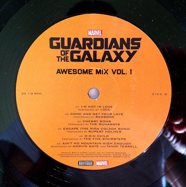 Various Guardians Of The Galaxy Awesome Mix Vol. 1 Hollywood Records LP, Comp, RP Mint (M) Mint (M)