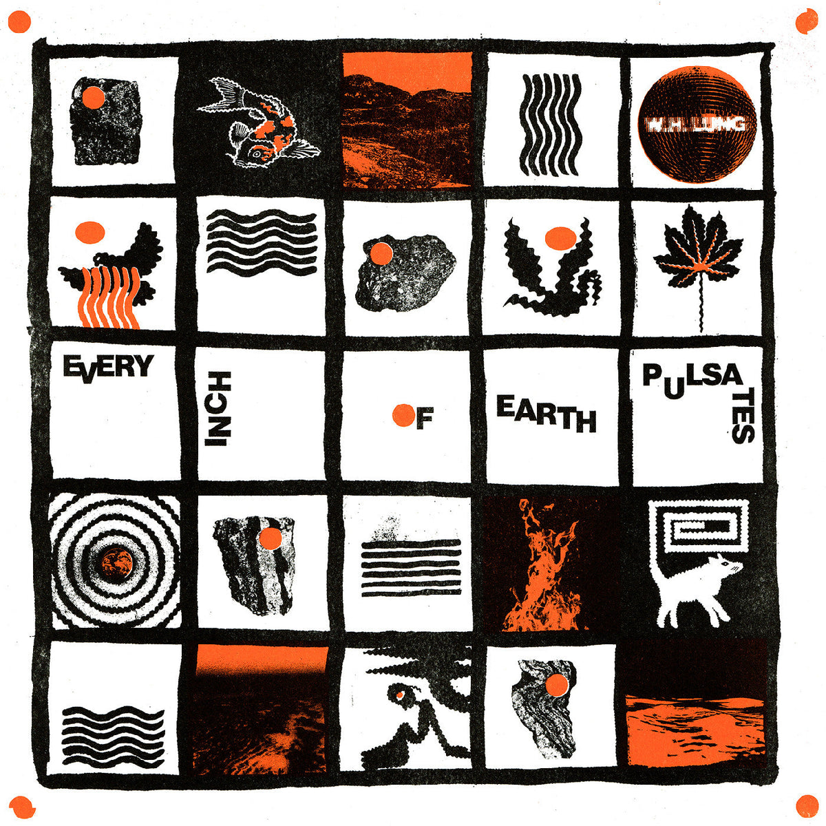 W. H. Lung - Every Inch of Earth Pulsates (CLEAR VINYL LP | NEW